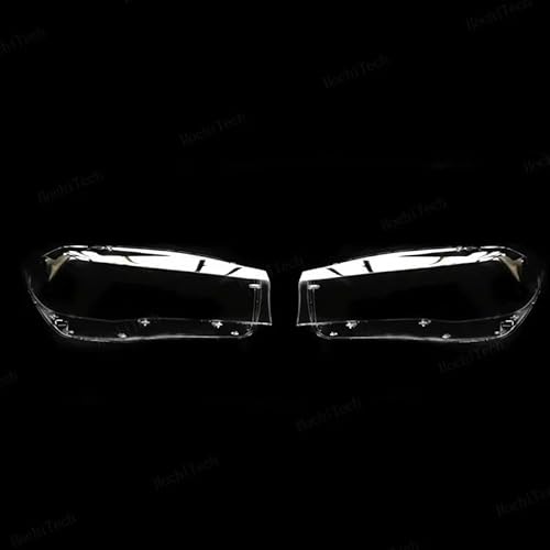 DINGFAFA Autoscheinwerfer-Abdecklinse Auto Front Scheinwerfer Abdeckung Objektiv Glas Scheinwerfer Lampenschirm Lampe Shell Für X5 F15 X6 F16 2014 2015 2016 2017 2018 von DINGFAFA