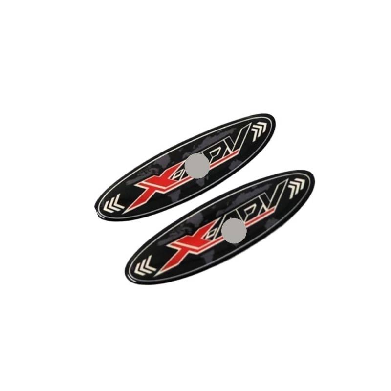 DINGFAFA Tankpad Lackschutz Motorrad Motorrad X ADV Für XADV 750 X-ADV X-ADV 750 Logo Seite Panel Aufkleber Tank Pad Kraftstoff Schutz Verkleidung Emblem Aufkleber von DINGFAFA