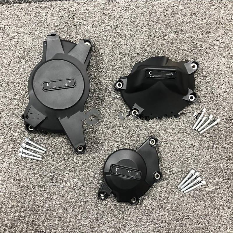 Motorrad Motorabdeckung Motorrad-Motorabdeckungsschutz-Set Für Su&zuki GSXR1000 K9 2009–2016 von DINGFAFA