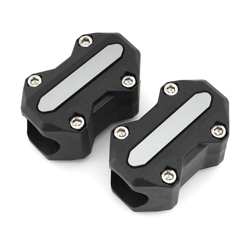 Motorradstoßstange dekorative Blöcke 22/25/28mm Motorrad Crash Bars Block Motor Schutz Stoßstange Schutz Mit Schrauben Kit Für R1200GS Abenteuer S1000XR R NINET von DINGFAFA