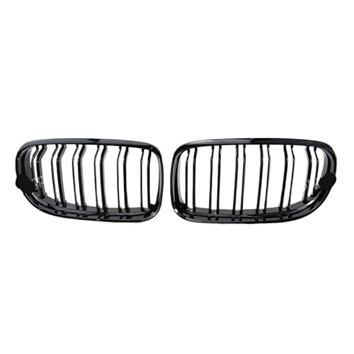 DINGFAFA Stoßstangen Gitter Auto Stoßstangengrill Frontgrill Für 3er Für F30 Für F31 Für F35 2011–2019 Nebelscheinwerfer Gitter von DINGFAFA