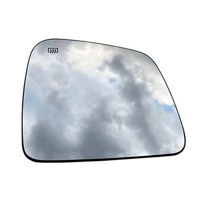 Spiegelglas Ersatz Für Jeep Für Grand Für Cherokee 2011-2022 Weiße Seite Mit Beheizten Spiegel Linsen 68082642AB 68082643AB Auto Zubehör Außenspiegel Glas (Size : Right) von DINGQIAN