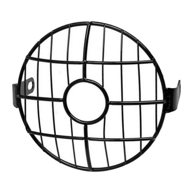 6,5 "Motorrad Scheinwerfer Mesh Grill Schutz Front Lampe Mesh Grille Abdeckung Schutz Scheinwerfer Abdeckung Für Cafe Racer Für Cruiser(Color-01) von DINGYIG