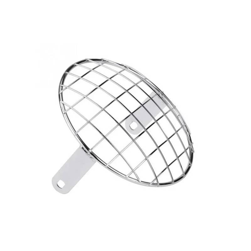 7 "Motorrad Scheinwerfer Mesh Grill Schutz Front Lampe Mesh Grille Abdeckung Schutz Für Cafe Racer Cruiser Scheinwerfer Abdeckung(Color6) von DINGYIG