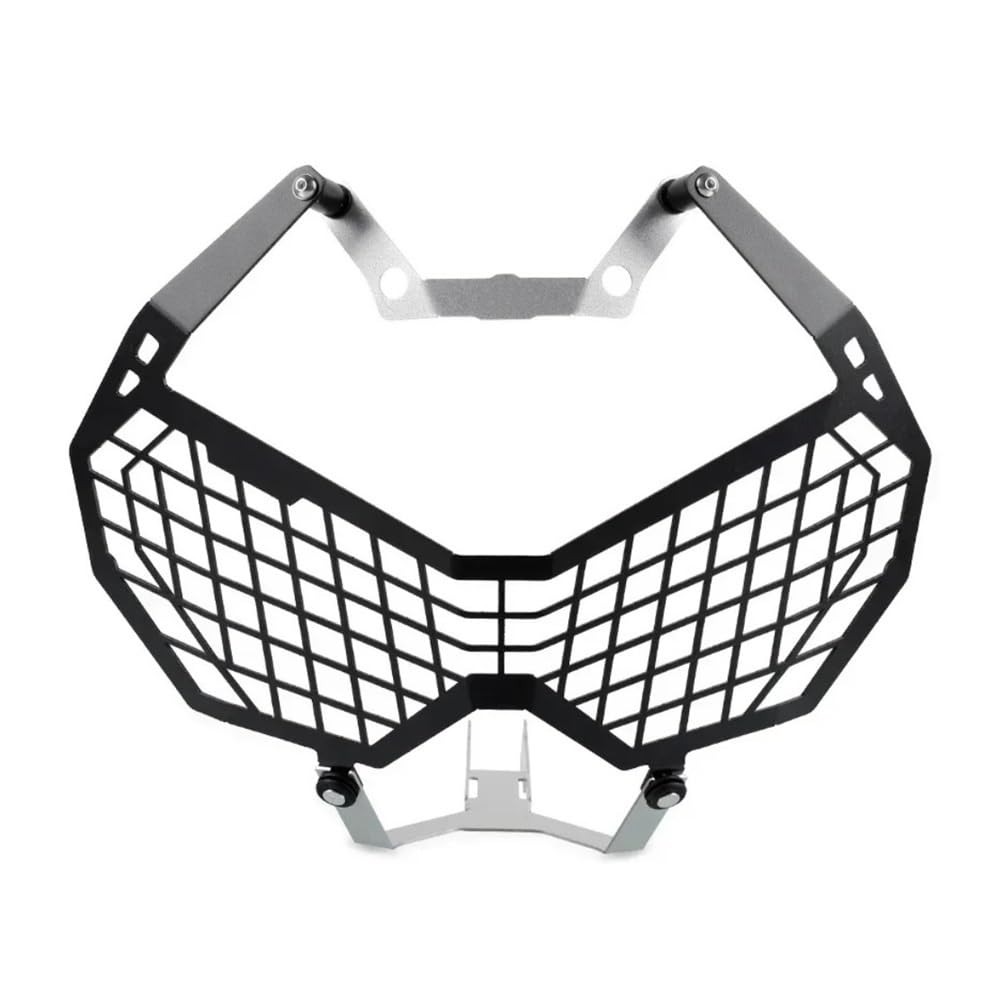 DINGYIG Für Afrika Twin Für CRF1100L Für CRF1100 L Für CRF 1100 L 1100L 2019-2023 Motorrad Scheinwerfer Schutz Schutz Abdeckung Grill(Black) von DINGYIG