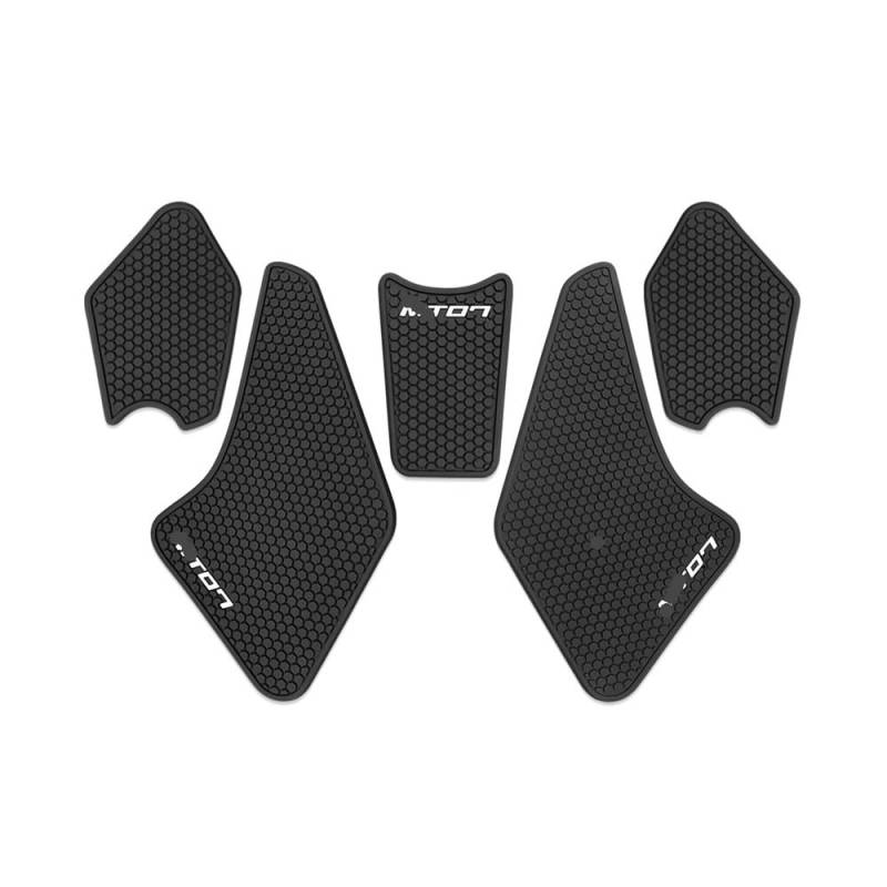 DINGYIG Für MT07 Für Mt07 2021-2024 Motorrad-Kraftstofftank-Traktionspads Aufkleber Kraftstofftankpads Schutzpads Kraftstofftank Aufkleber(Color2) von DINGYIG