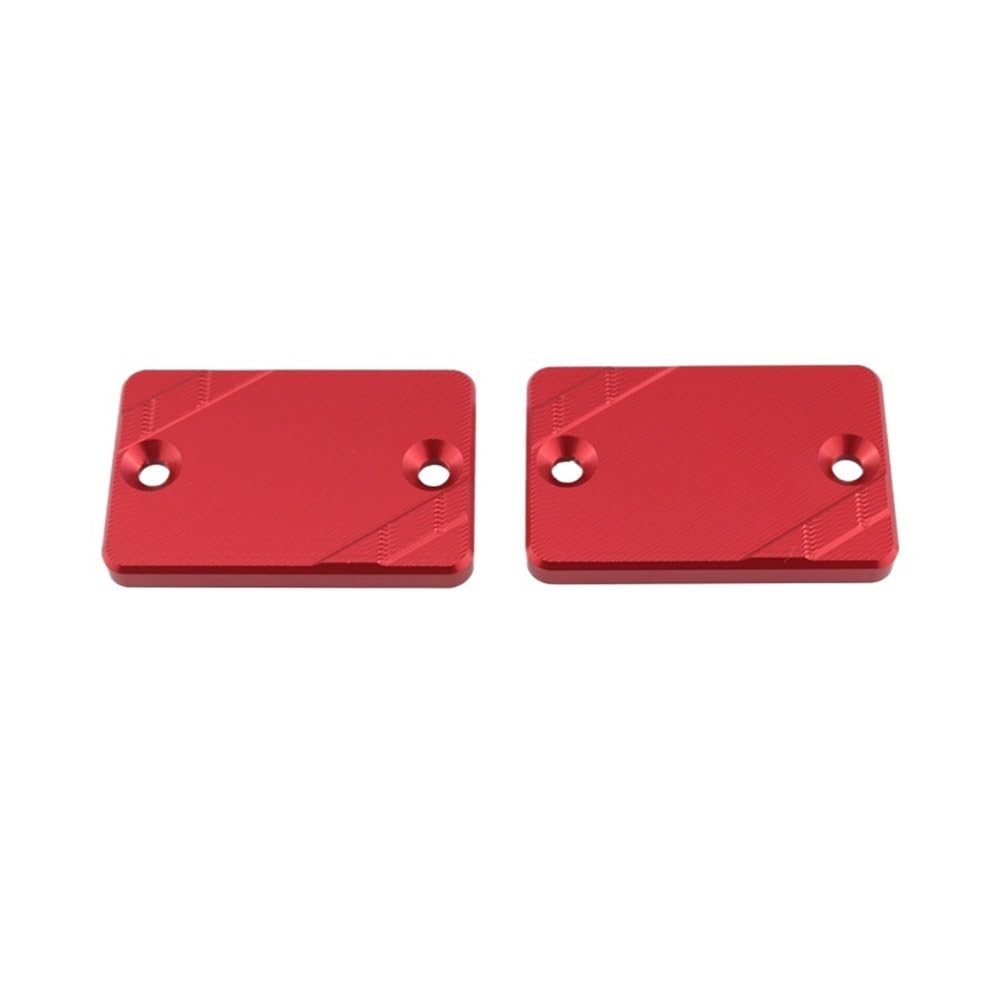 DINGYIG Für PCX 125 Für PCX 150 Für PCX125 Für PCX150 Motorrad Zubehör Vorne Hinten Brems Flüssigkeit Reservoir Kappe Abckung Öl Zylinder Kappe(Red) von DINGYIG