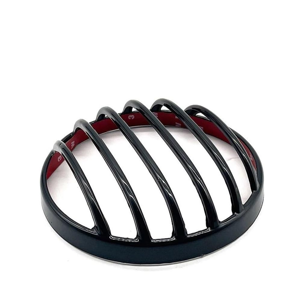 DINGYIG Für Rebel Für CMX300 2020-2022 2023 2024 Motorrad Scheinwerfer Grill Abdeckung Vorne Schutzfolie(Glossy Black 1 Pcs) von DINGYIG