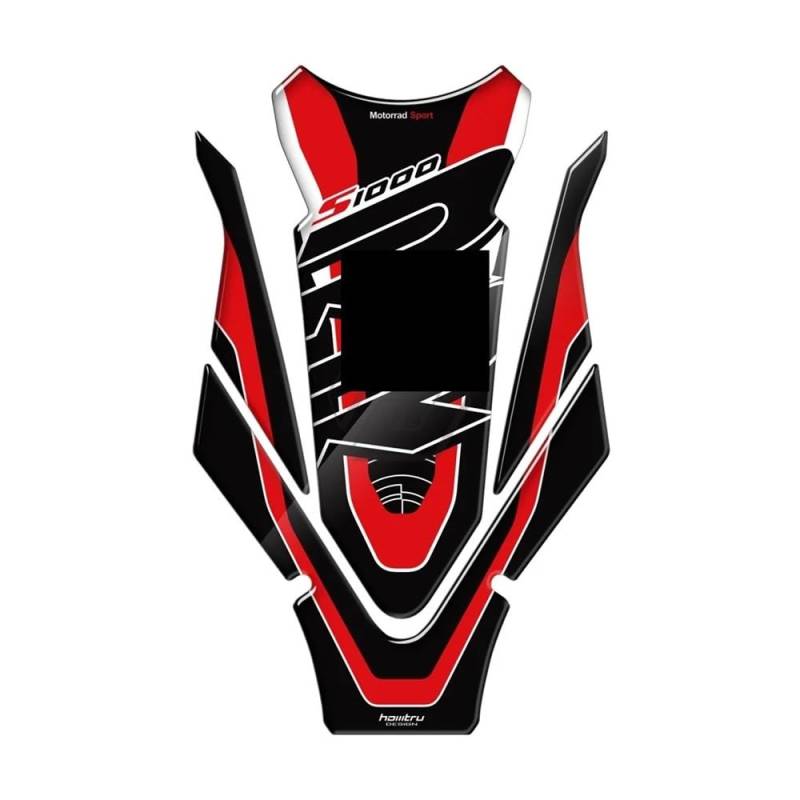 DINGYIG Für S1000RR Für S1000 RR 2019-2024 Motorrad Gas Tank Pad Schutz Kraftstoff Tank Pad Aufkleber Tank Schutz Abziehbilder Aufkleber(Color2) von DINGYIG