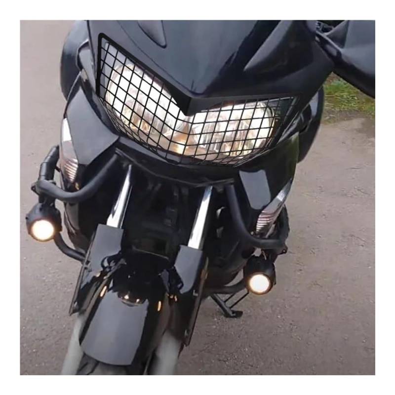 DINGYIG Für Varadero Für XL1000V 2003-2013 Motorrad Scheinwerfer Schutz Front Licht Scheinwerfer Kühlergrill Schutz Abdeckung Schutz von DINGYIG