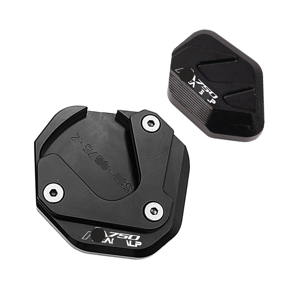 DINGYIG Für XL750 Für XL 750 Für TRANSALP 750 2023 2024 Motorrad Seitenständer Ständer Vergrößern Pad Hilfs Fußpedal Motorrad Kickstand Pad von DINGYIG