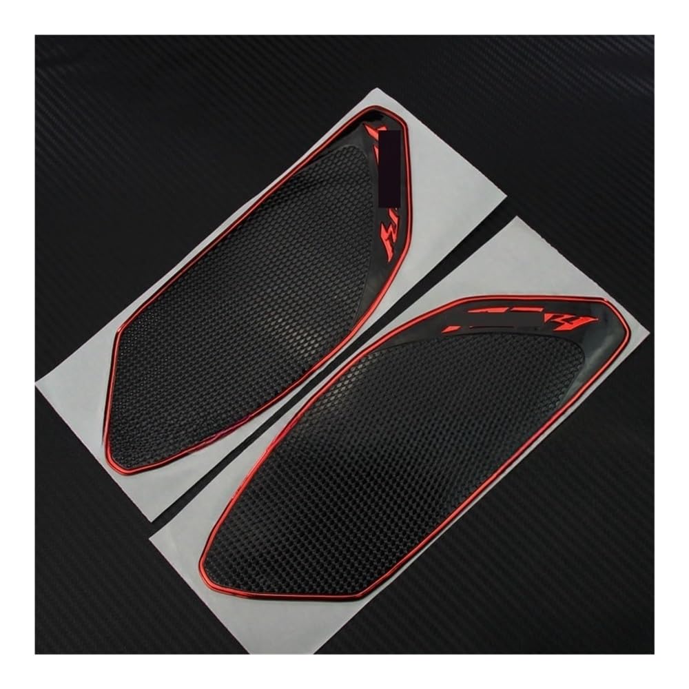 DINGYIG Für YZF Für R1 Für YZF-R1 2009-2014 Motorrad Tank Pad Schutz Aufkleber Decals Gas Kraftstoff Grip Traktion Aufkleber(Color3) von DINGYIG