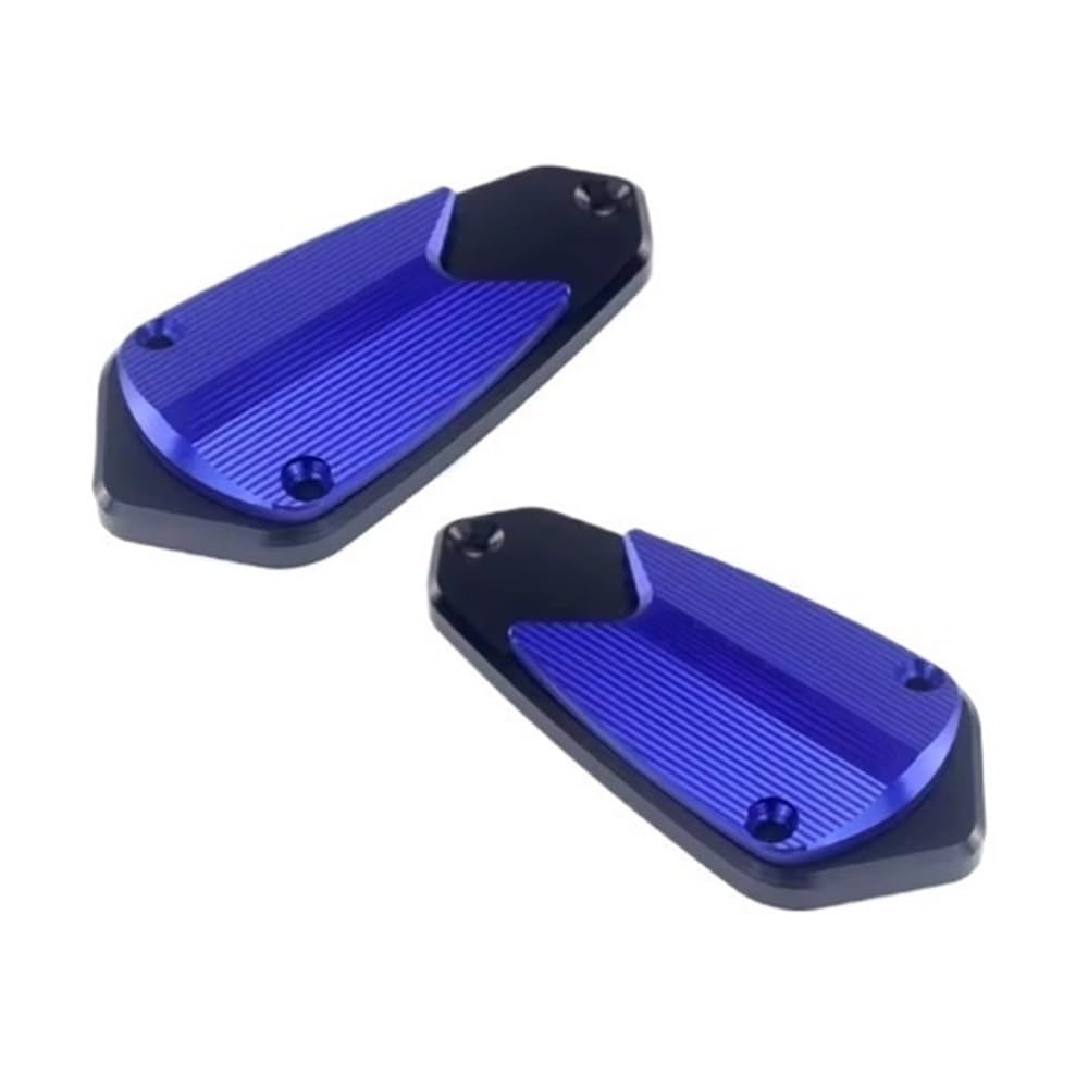 DINGYIG Motorrad Accessori Vorne Links Rechts Bremsflüssigkeit Tank Reservoir Abdeckung Öl Kappe Für GTR1400 Für GTR 1400 Öl Zylinder Kappe(Left Right Blue) von DINGYIG