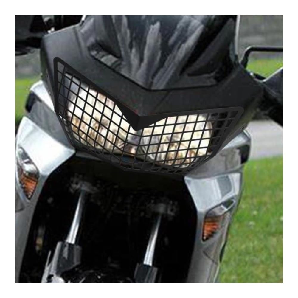 DINGYIG Motorrad Scheinwerfer Schutz Schutz Abdeckung Schutz Mesh Grill Für Varadero Für XL1000V 2003-2013 2011 2012 von DINGYIG