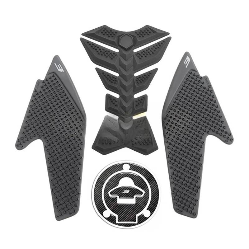 DINGYIG Motorrad-Tank-Traktionsseitenpolster-Pads Cap Gas Grip Protector Aufkleber Fit Für Y&amaha Für YZF-R3 2015-2022 Aufkleber(Color9) von DINGYIG