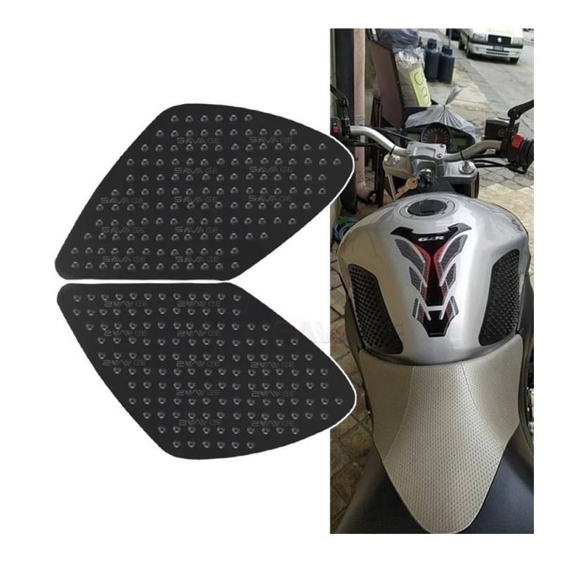 DINGYIG Motorrad-Tankpad, Seitliches Tankpad Für S&uzuki Für GSR 600 Für GSX 1300R Für GSXR 1000 Für GSR600 Aufkleber von DINGYIG