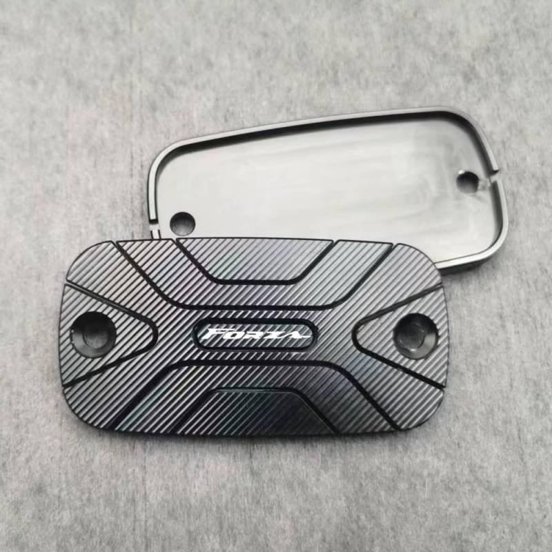 DINGYIG Motorrad Vorrradbremse Reservoir Flüssigkeit Tank Abckung Öl Tasse Kappe Für Forza 750 Für FORZA750 Für NSS750 2020 2021 2022 2023 Öl Zylinder Kappe(Color3) von DINGYIG