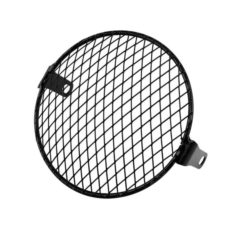 Für Cafe Racer Für Cruiser 7 "Motorrad Scheinwerfer Mesh Grill Schutz Front Lampe Mesh Grille Abdeckung Schutz Scheinwerfer Abdeckung(Color3) von DINGYIG