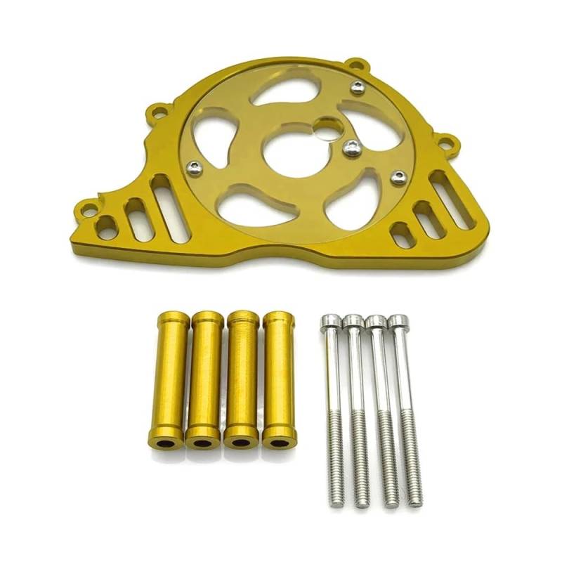 Für K&awasaki Für Z1000 2010-2020 Für Z1000SX Für Ninja Für Z 1000 SX Motorrad Ritzel Kette Schutz Schutz Abdeckung Kettenschutz Motorrär(Gold) von DINGYIG