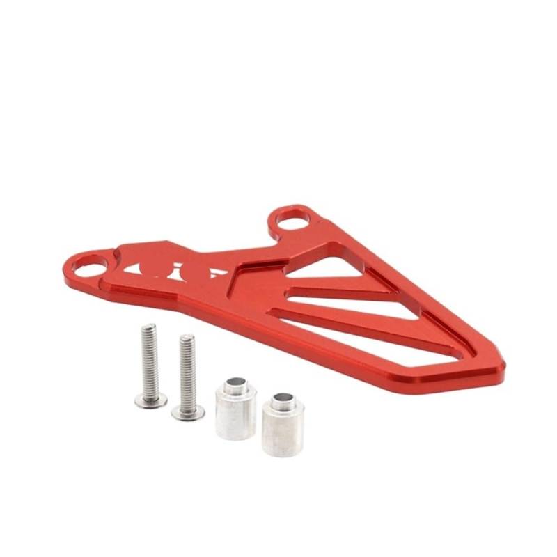 Motorrad Vor Kette Schutz Kettenrad Wachen Abdeckung Für CRF450R Für CRF250R Für CRF450RX Für CRF250RX Für CRF 250 450 R RX Kettenschutz Motorrär(Red) von DINGYIG