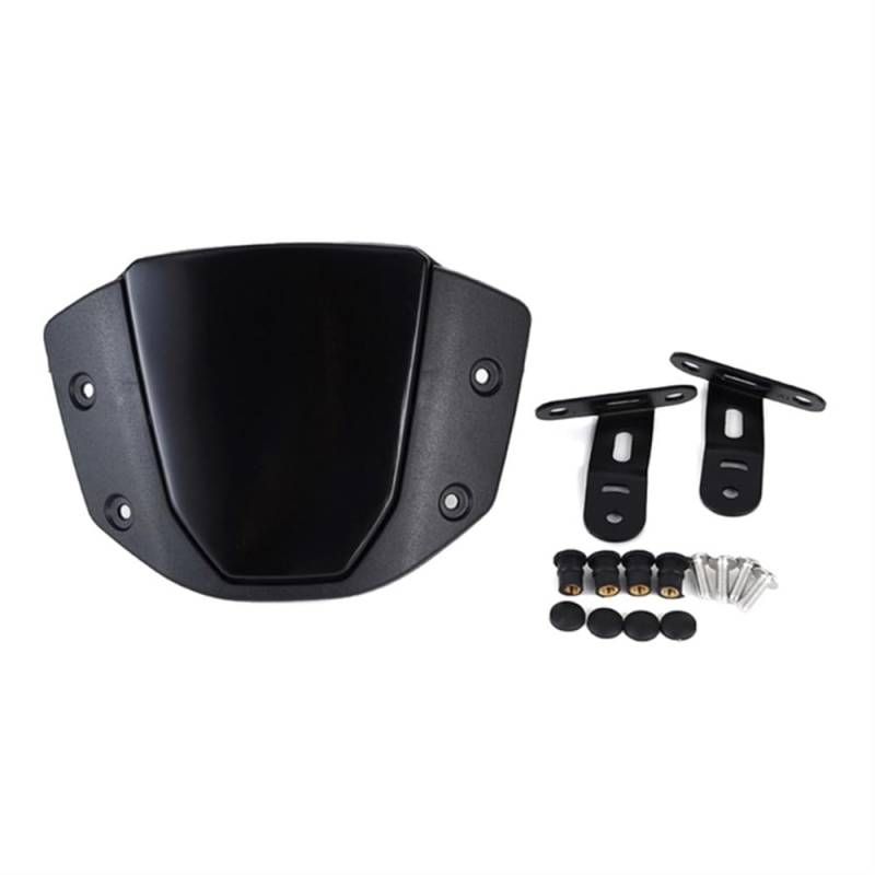 Aufsatz Windschutzglas 2023 Motorrad-Windschutzscheibenverlängerung, Verstellbarer Spoiler, Für Anklemmen, Windschutzscheibenabweiser Für CB650R 2019–2021, CB1000R 2018–2021 von DINGZEN