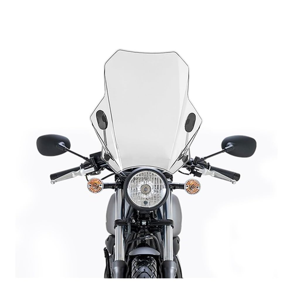 Aufsatz Windschutzglas Für KEEWAY K-Light 125 KLIGHT125 2018-2023 Universal Motorrad Windschutzscheibe Glas Abdeckung Bildschirm Deflektor Motorrad Zubehör von DINGZEN