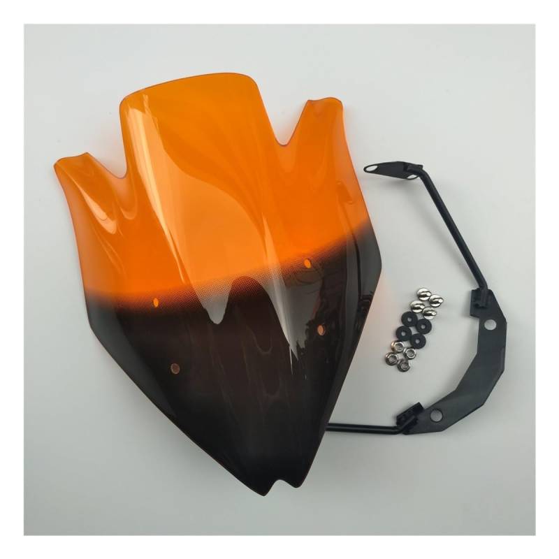 Aufsatz Windschutzglas Motorrad Für Kaw&asaki Z750 Z750R Windschutzscheibe Wind Deflectore Windschutzscheibe Blase Rauch Schwarz Windschutzscheibe Spoiler von DINGZEN