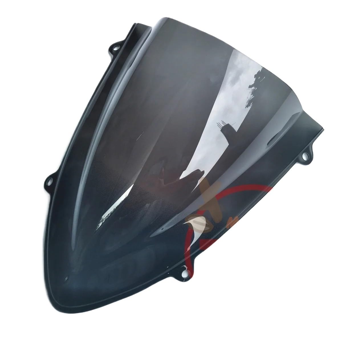 Aufsatz Windschutzglas Motorrad Mehrfarbige Windschutzscheibe Spoiler Windabweiser Für Ka&wasaki NI&nja 250 08-09-10-11-12 NI&nja 250 2008 2009 2010 2011 2012 von DINGZEN