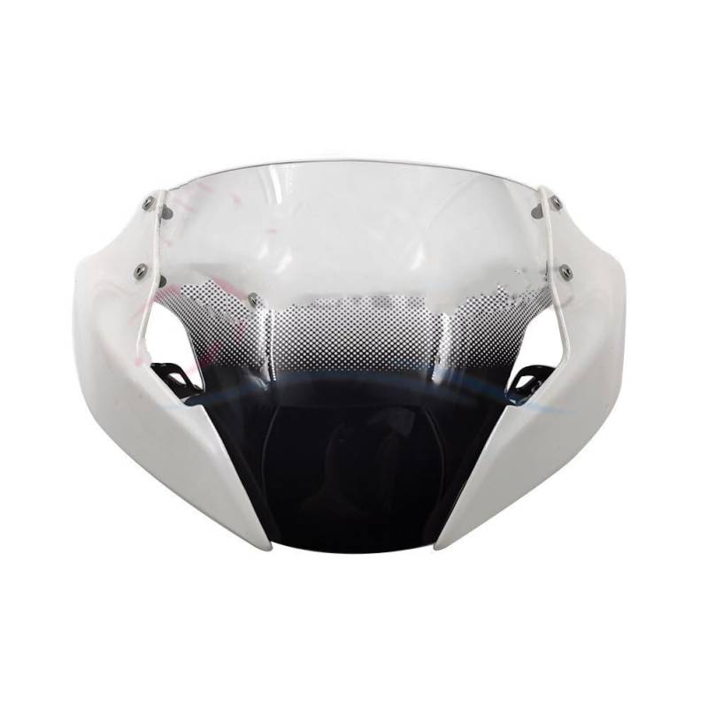 Aufsatz Windschutzglas Motorrad Verkleidung Für Du&Cati Für Monster 821 797 1200R Hyperstrada Stnipe 2018-2021 Windschutzscheibe Kopf Cowling Deflektor Windschutzscheibe von DINGZEN