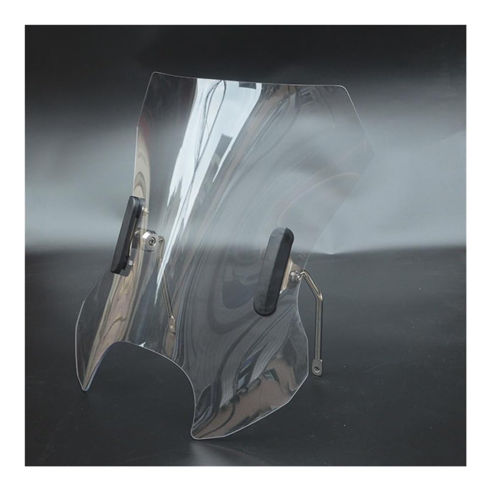 Aufsatz Windschutzglas Motorrad Windschutzscheibe Windschutz Mit Halterungen Windabweiser Für Für Leoncino 500 Leoncino250 Front Verkleidung Zubehör von DINGZEN