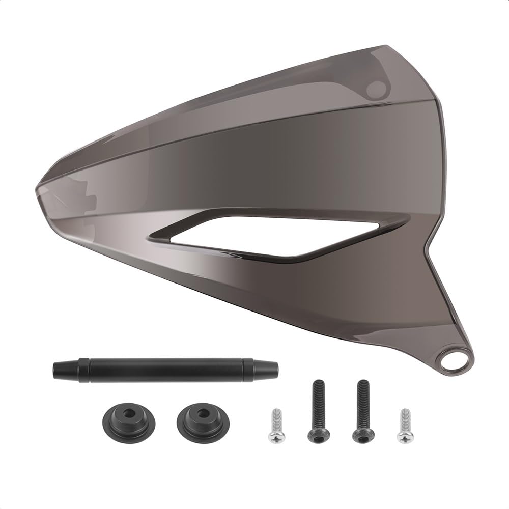 Aufsatz Windschutzglas Motorrad-Windschutzscheiben-Verkleidungsabdeckung Windabweiser Für ca&n-am Spyder F3/F3, Geräucherter Grauer Windschutzscheiben-Abdeckungsschutz von DINGZEN