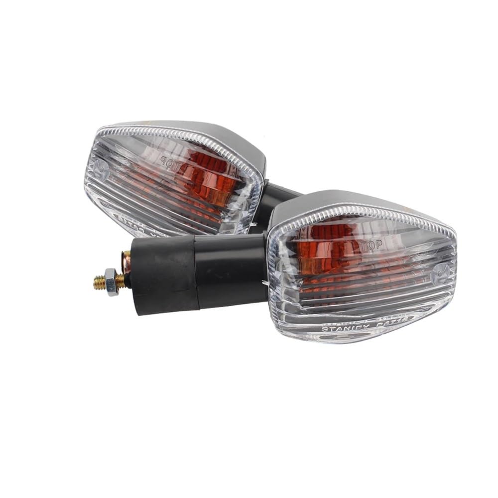 Blinker Motorräder 1 Paar Motorrad Blinker Anzeige Blinker Vorne Hinten Lichter Vorne/Hinten Lampe Signal Lampe Motorrad Zubehör von DINGZEN