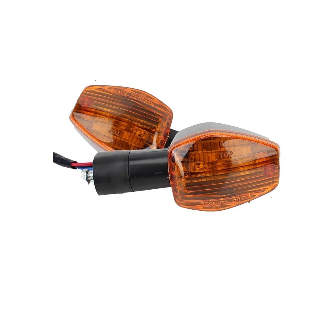 Blinker Motorräder 1 Paar Motorrad Blinker Anzeige Blinker Vorne Hinten Lichter Vorne/Hinten Lampe Signal Lampe Motorrad Zubehör von DINGZEN