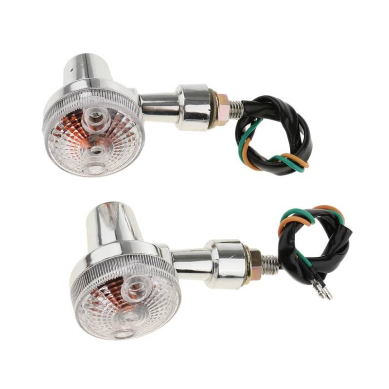 Blinker Motorräder 12V Motorrad Blinker Licht Richtung Anzeige Licht Lampe Universal Für Ya&maha Motorrad Zubehör von DINGZEN