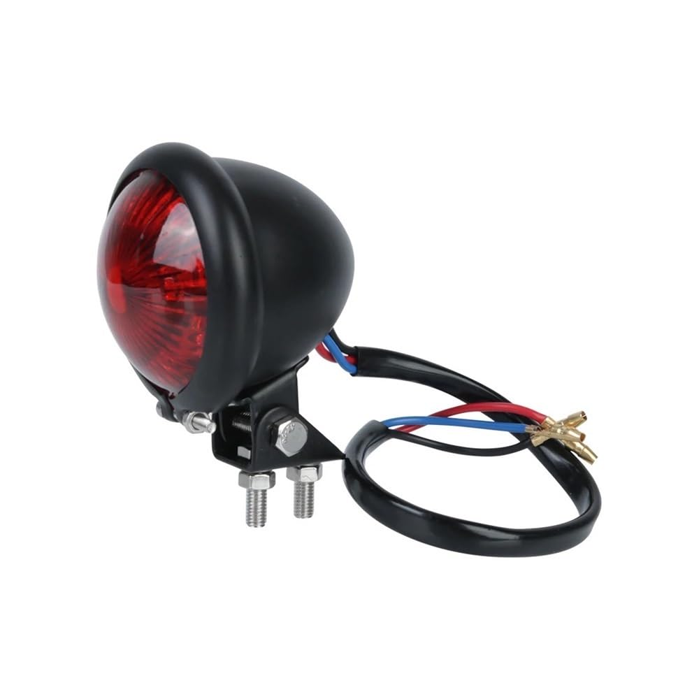 Blinker Motorräder 12V Rückleuchten Motorrad Bremslicht Motorrad Stop Hinten Schwanz Lampe Rot Anzeige Blinker ATV UTV Dirt Pit Bike Zubehör von DINGZEN