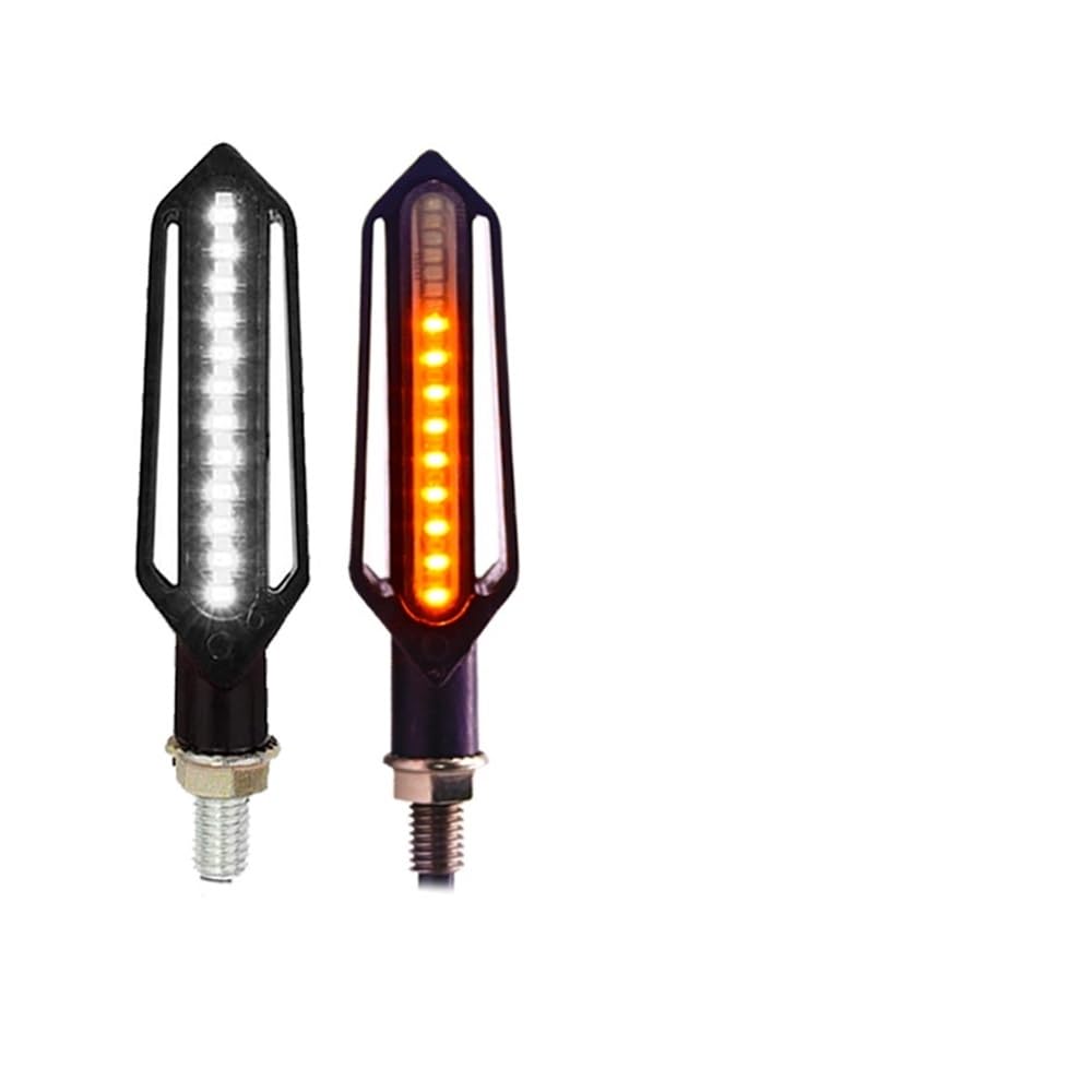 Blinker Motorräder 24 Blinker Licht Motorrad Fließende Blinkende Blinker Bremse/Tagfahrlicht DRL Blink Relais Stop Signal Beleuchtung von DINGZEN