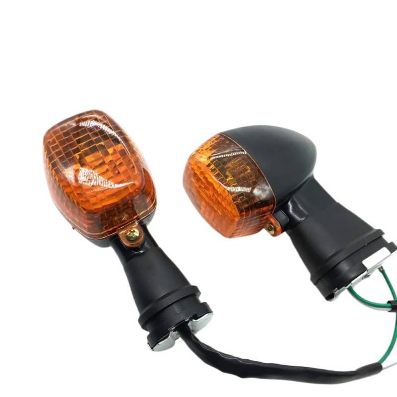 Blinker Motorräder Anzeige Front Blinker Licht Für KA&WASAKI ZX600 Für Für NI&nja ZX-6R ZX6R ZX-9R ZXR400 KLE 250/400/500 ZX900 ZX-7 ZX7R ZX12R von DINGZEN