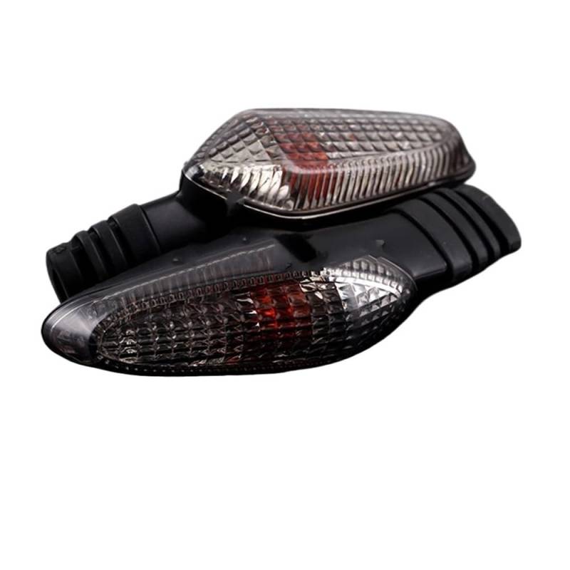 Blinker Motorräder Blinker-Kontrollleuchte Für Du&Cati Für Für Monster 695 696 796 821 1100/S/EVO 1200 Motorradzubehör Vorne/hinten Blinkerlampe von DINGZEN