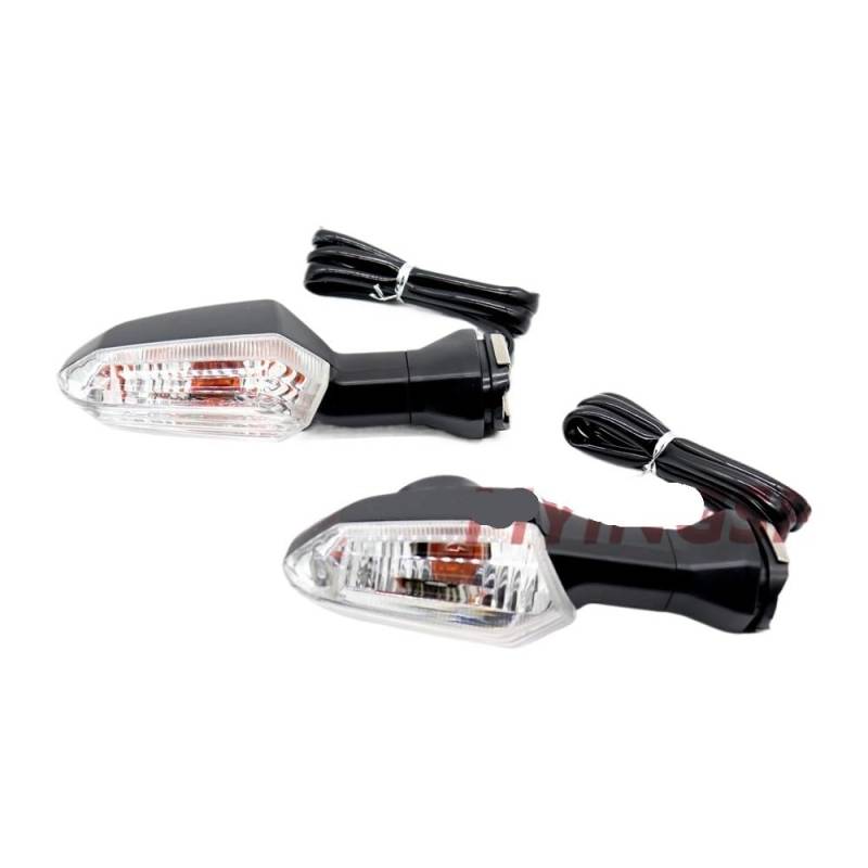 Blinker Motorräder Blinker Licht Für KA&WASAKI Für Für NI&nja 250 300 400 650 1000 Z1000SX ZX-6R ER-6N ER-6F Motorrad Hinten Anzeige Lampe Blinker von DINGZEN