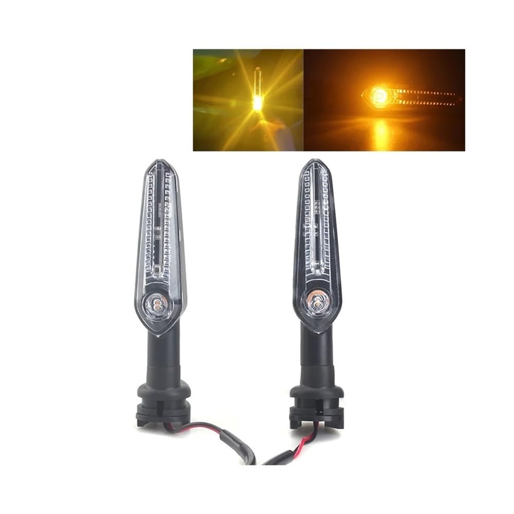 Blinker Motorräder Blinker Licht Für Ya&maha MT07 Für Für Tenere 700 XJ6 FZ6 MT09 900 MT10 MT03 FZ25 Motorrad Blinkende Directional Flasher von DINGZEN