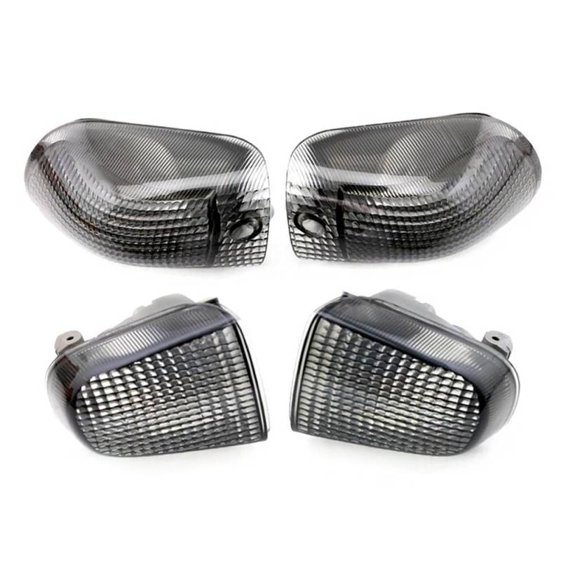 Blinker Motorräder Blinker Licht Objektiv Für KA&WASAKI ZZR 1100 C ZZR1100C ZX-11 1990 1991 1992 Motorrad Anzeige Lampe Abdeckung ZX11 Gehäuse von DINGZEN