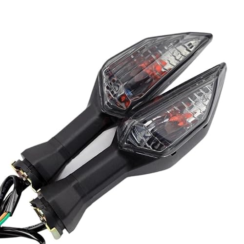 Blinker Motorräder Für KA&WASAKI Für Für NI&nja ZX6R 400 250 125 Z650 Z400 Z250 Z125 Z900 X 300 Blinkende Blinker Motorrad Blinker von DINGZEN