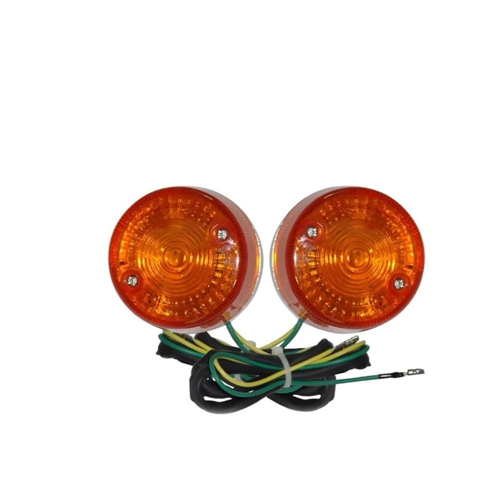 Blinker Motorräder Motorrad Vorne Hinten Lenkung Lampe Blinker Anzeige Licht Für C50 CUB50 von DINGZEN