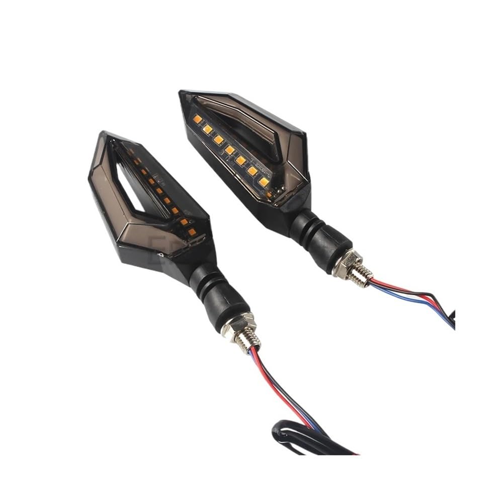 Blinker Motorräder Universal Motorrad Blinker Lichter Blinkende DRL Anzeige Blinker Motocross Beleuchtung Elektrische Motorrad Rücklichter von DINGZEN