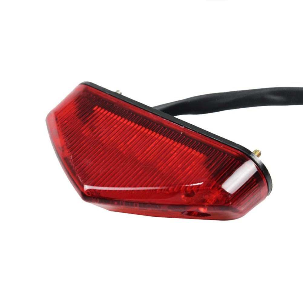 Blinker Motorräder Universal Motorrad Licht Bar Streifen DC 12V Bremse Stop Rücklicht DRL Indikatoren Für Motorrad ATV Dirt Bike Reflektor von DINGZEN