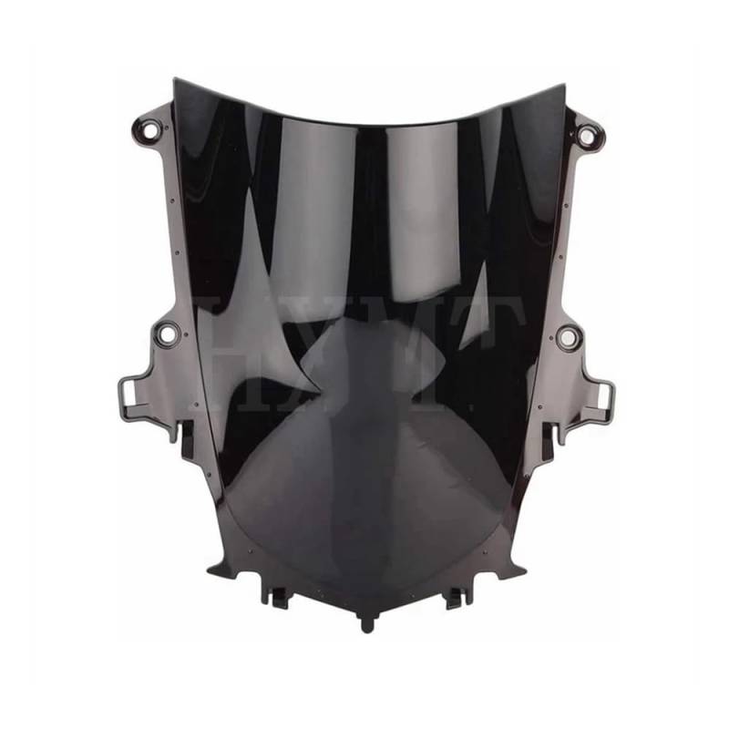 DINGZEN Aufsatz Windschutzglas Für Ya&maha YZF 1000 R1 YZFR1 15 16 17 18 19 2015 2016 2017 2018 2019 Schwarz Motorrad Windschutzscheibe Windschutzscheibe Double Bubble Screen von DINGZEN