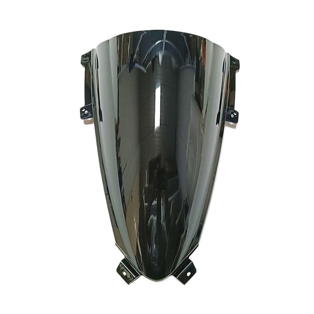 DINGZEN Aufsatz Windschutzglas Motorrad-Frontscheibe, Transparent, Für Windschutzscheibe, Windschutzscheibe, Passend Für Du&Cati Panigale V4 V4S V4R 2019–2021, 2022, Schwarz von DINGZEN