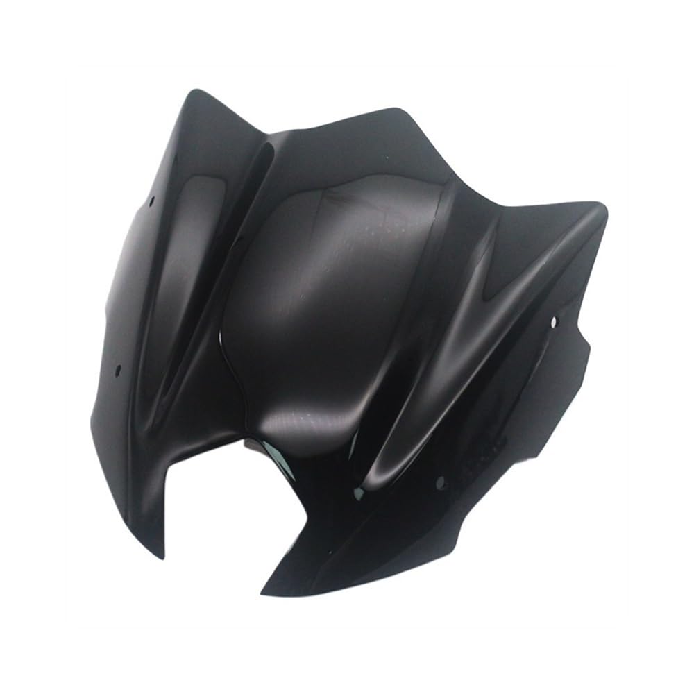 DINGZEN Aufsatz Windschutzglas Motorrad-Sport-Windschutzscheibe, Schwarze Windschutzscheibe, Passend Für YA&MAHA FZ8 2010 2011 2012 2013 2014 2015 2016 2017 FZ 8 10–17 von DINGZEN