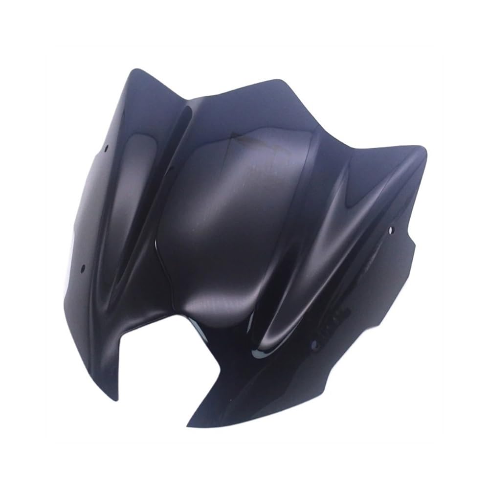 DINGZEN Aufsatz Windschutzglas Motorrad-Sport-Windschutzscheibe, Schwarze Windschutzscheibe, Passend Für YA&MAHA FZ8 2010 2011 2012 2013 2014 2015 2016 2017 FZ 8 10–17 von DINGZEN