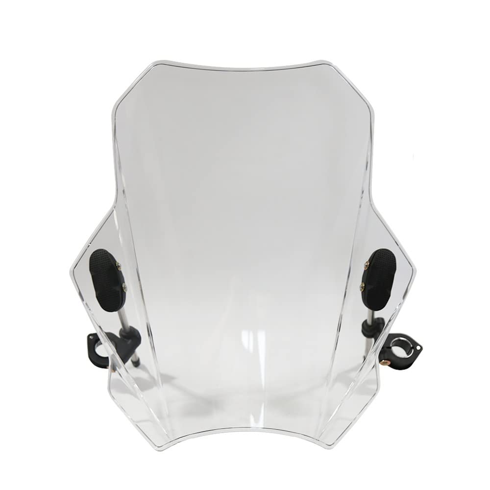 DINGZEN Aufsatz Windschutzglas Motorrad Windschutz Windschutz Universal Für Für Rebel CMX 300 500 1100 CMX300 CMX500 CMX 1100 2017-2020 2021 von DINGZEN